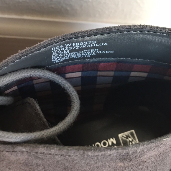 White Mountain Suede Wedge Booties - Picture 4 of 8